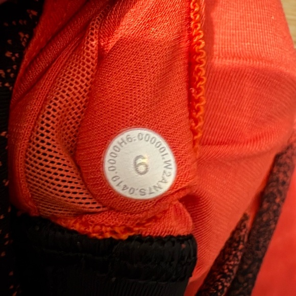 Lululemon Energy Bra *Ombre Speckle in Stop Jacquard EB Black Thermal Red - Picture 3 of 6